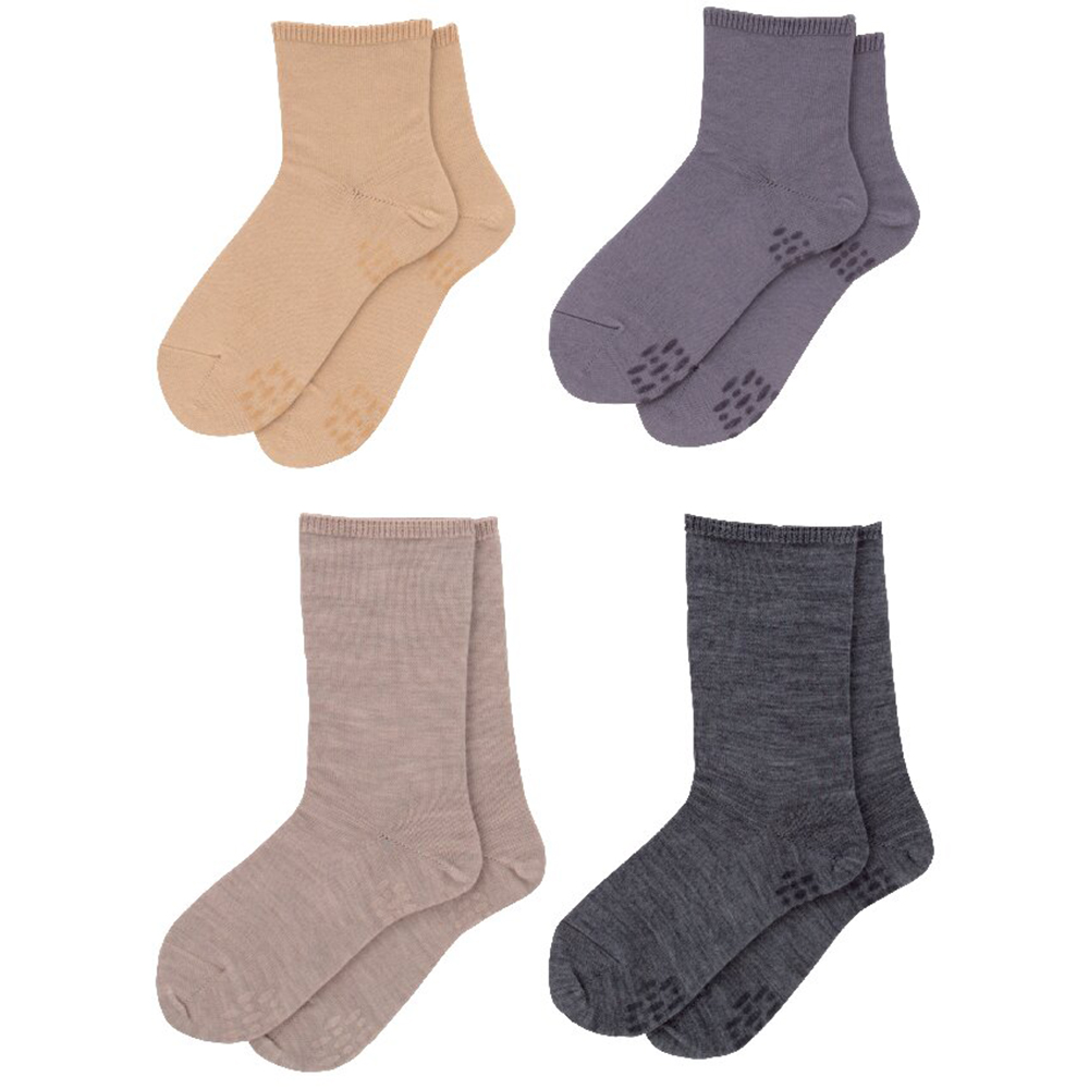 カインドケア すべり止め付きくつ下 4足組