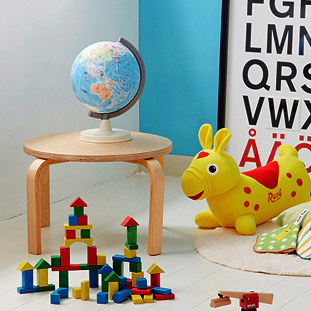 絵入りひらがな地球儀