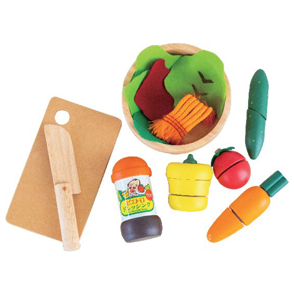 ジェニ ままごとピエトロドレッシング サラダセット