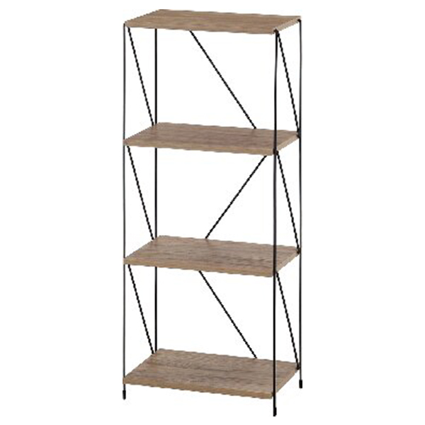 ワイヤーラック4段(ナチュラル)