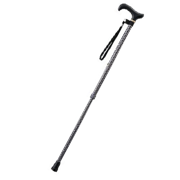 伸縮ステッキ(チェックグレー)