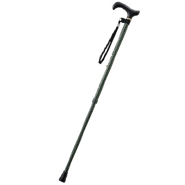 伸縮ステッキ(チェックグリーン)