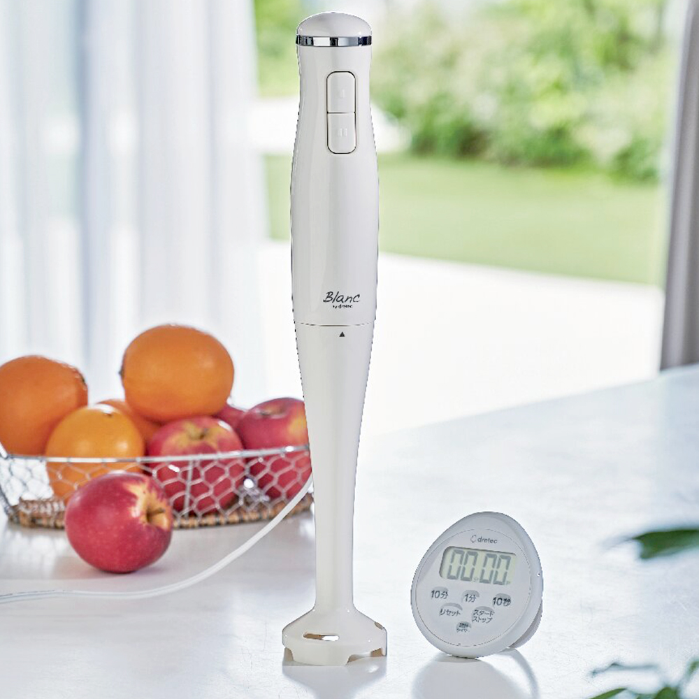 ハンドブレンダー・時計付防水タイマー