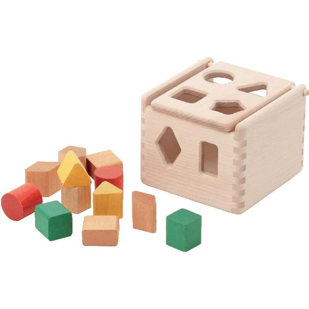 木のパズルボックス