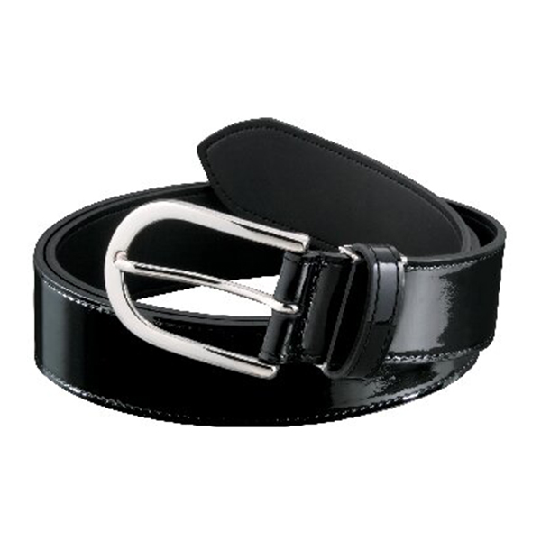 ノット メンズベルト(エナメルブラック)