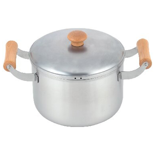 千歳 ステンレス製両手鍋(22cm)