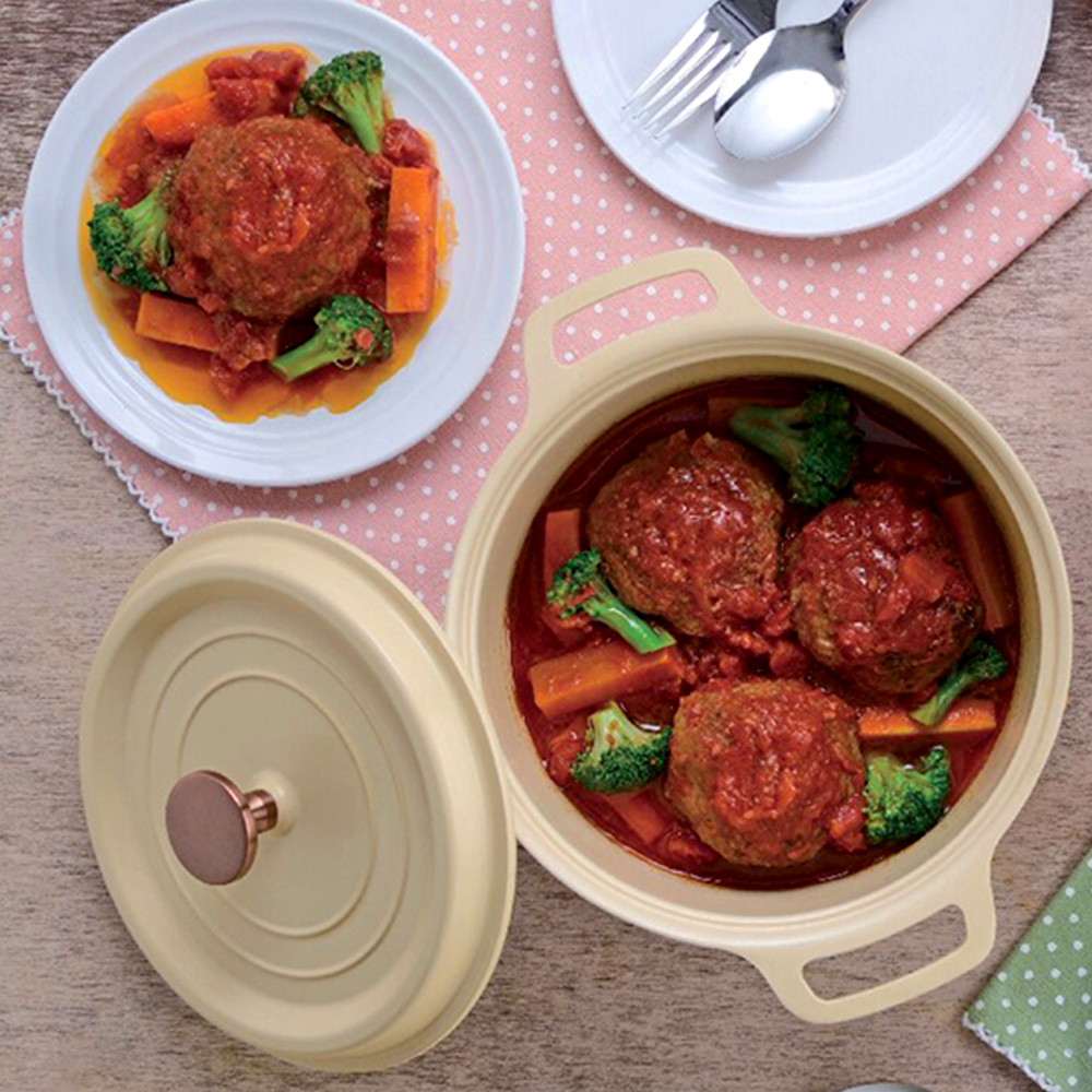 クックシェア ポット18cm (イエロー)