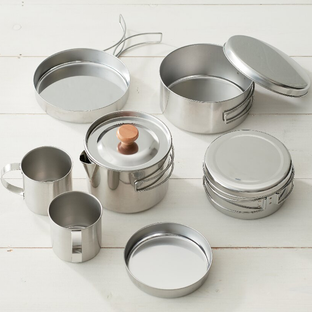 アウトランド ツーリングクッカーキャンピングケトルセット