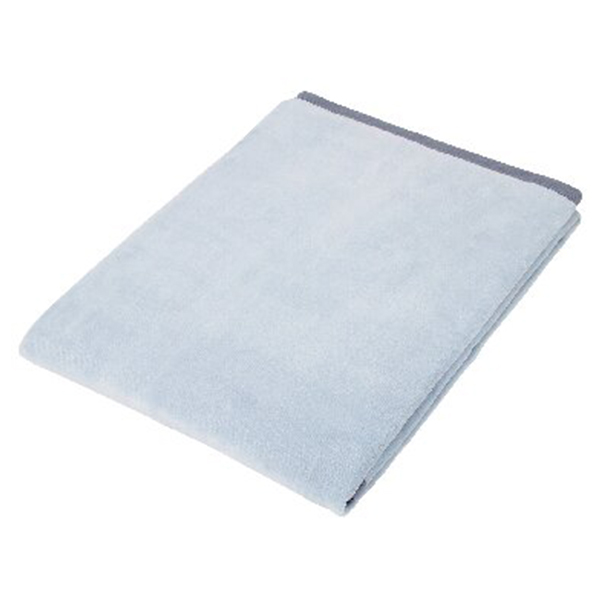 ニューマイヤー綿毛布(毛羽部分)(ブルーグレー)