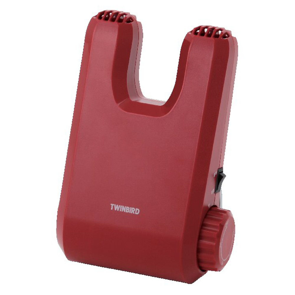 ツインバード くつ乾燥機(レッド)