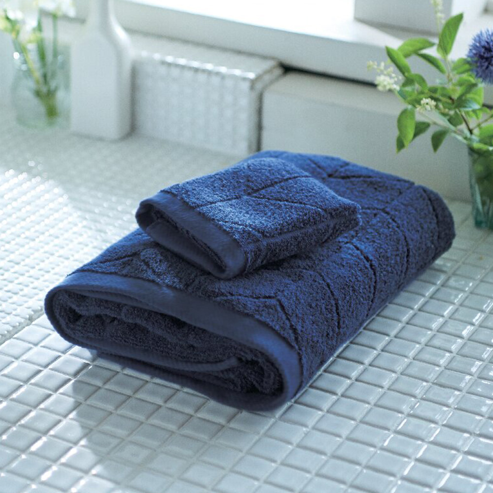 フェルガナコットン 今治タオルセット(ネイビー)