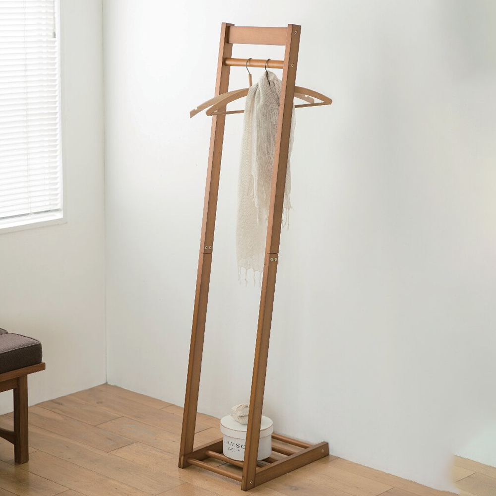 天然木L型ハンガー