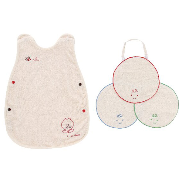 オルネット ミツバチ スリーパー・3daysスタイハンカチセット(レッド)