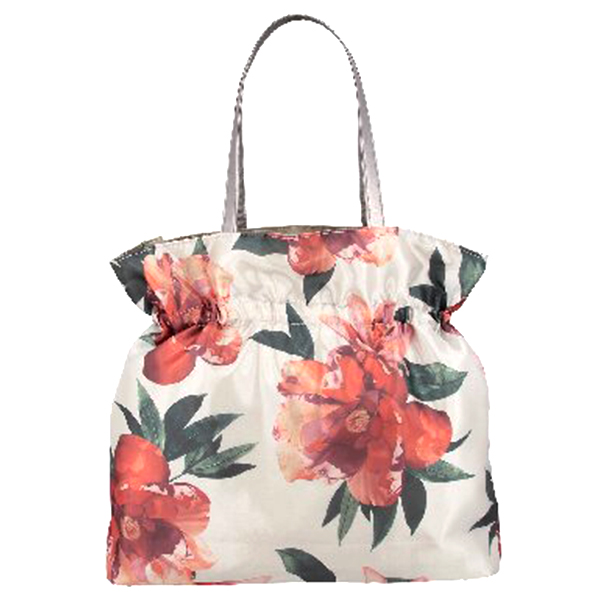 オーガンジーシャーリングトート