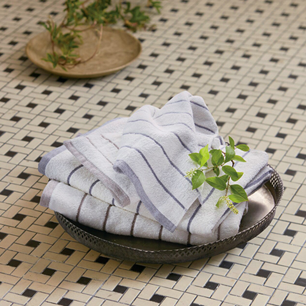 ナチュラルフェイス ボーダータオルセット