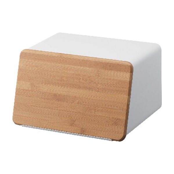 フタが外せるブレッドケース (ホワイト)