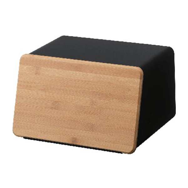 フタが外せるブレッドケース(ブラック)