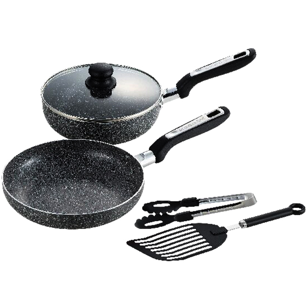 IH対応フライパン24cm・ディープパン22cm(トング・ターナー付)