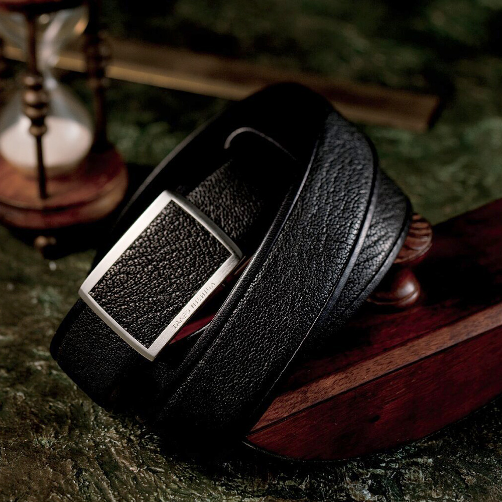 タケオ ニシダ メンズベルトバックルタイプ(ブラック)