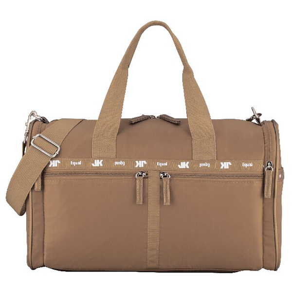 ジュンココシノイコール ドラムバッグ(ベージュ)