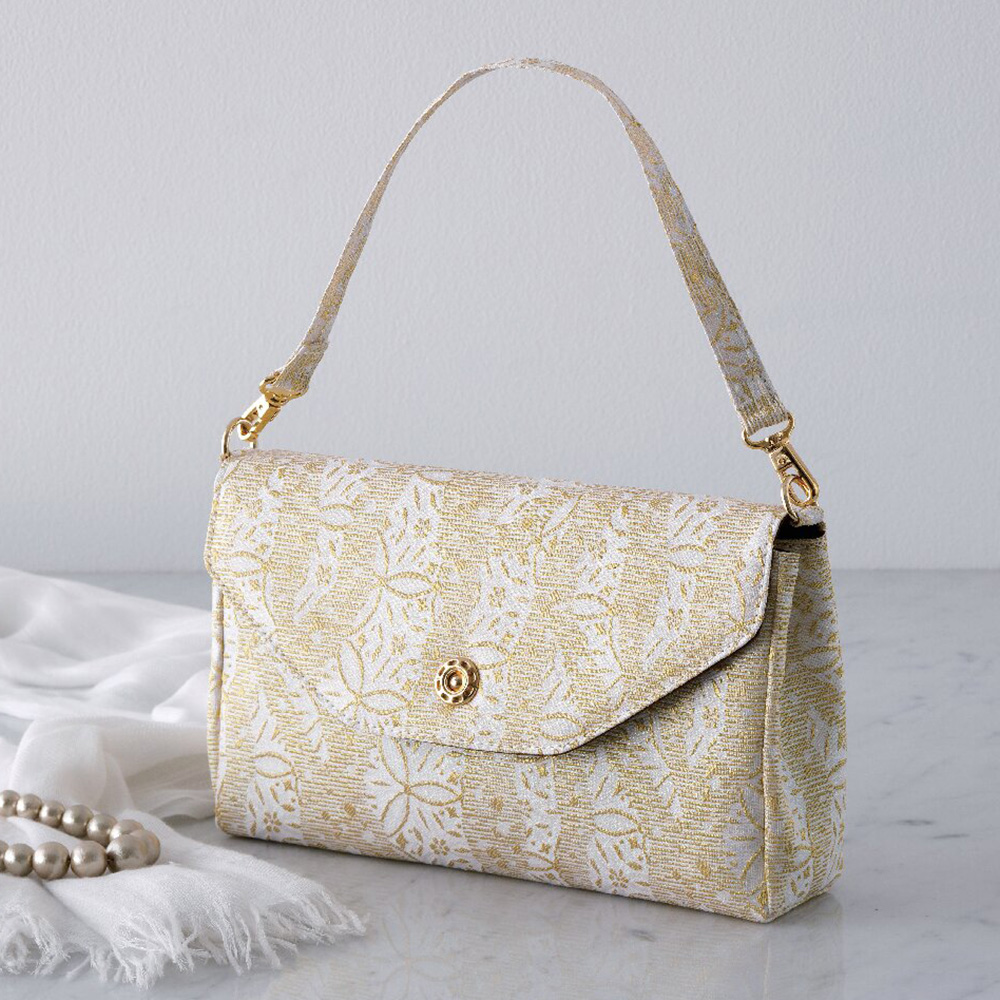 西陣織2WAY手提げバッグ