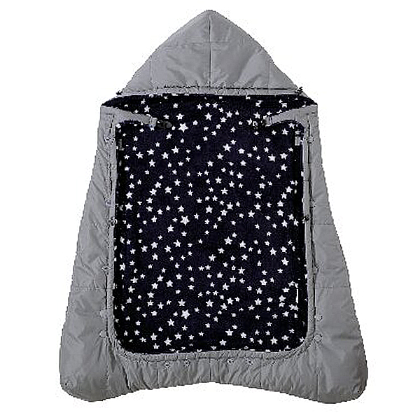 ミキハウス 4WAYキャリーケープ(グレー)