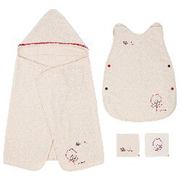 オルネット ミツバチスリーパー＆おくるみセット