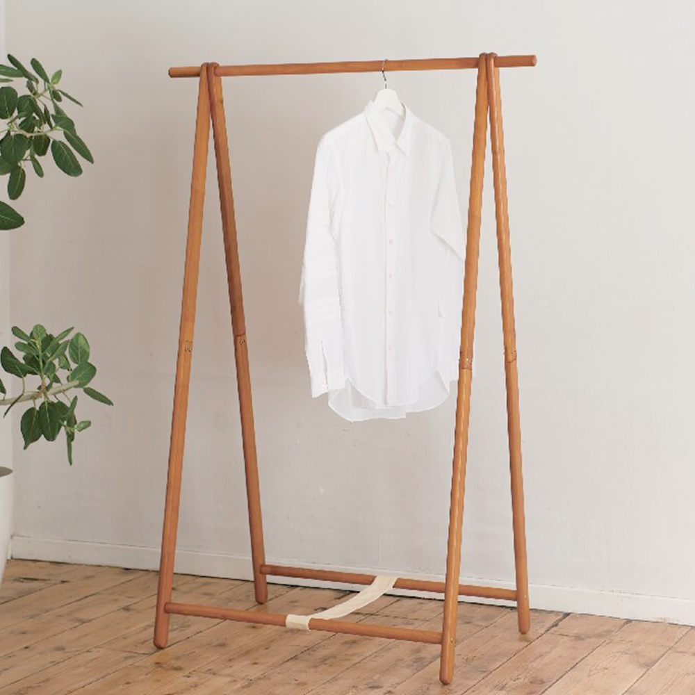 天然木シングルハンガー