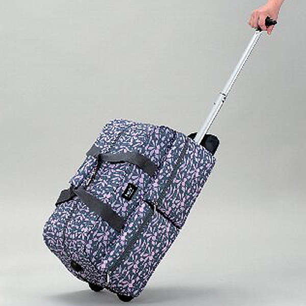 キッピス ボストン型キャリーバッグ(ダークグレー)