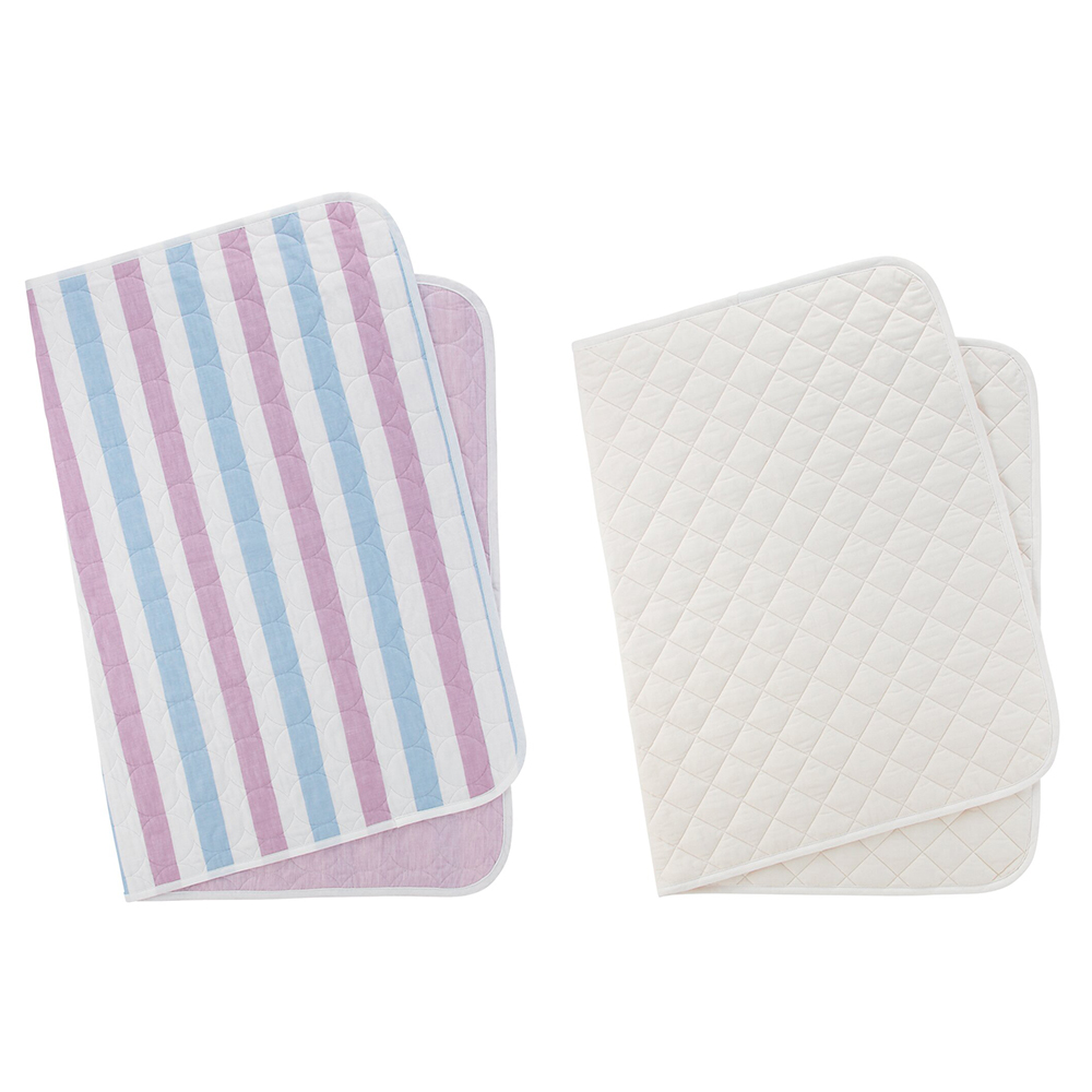 パシーマ ベビーパットシーツ(きなり)・ベビーキルトケット(クール)