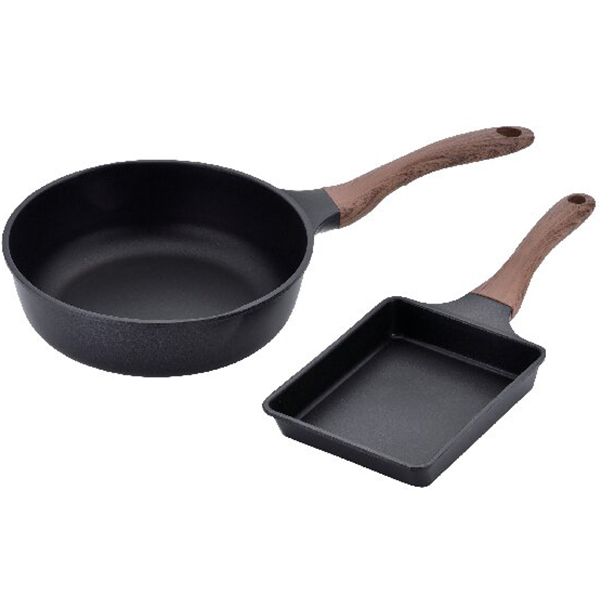 IH対応玉子焼き・深型両口フライパン24cm