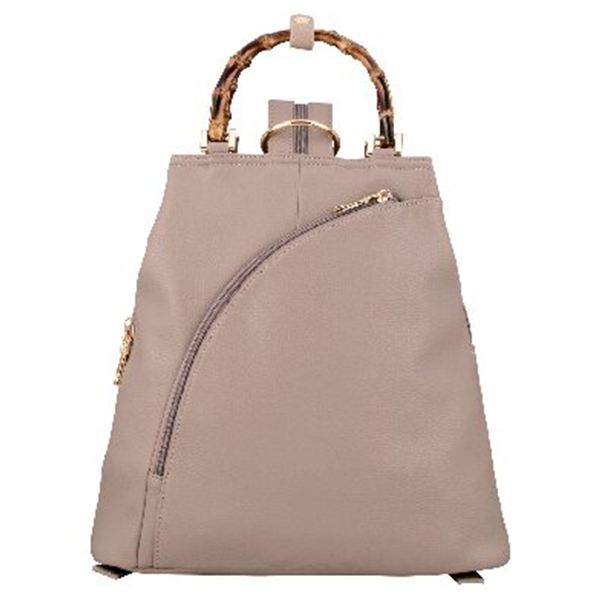 アークドール バンブー三角リュック(ベージュ)