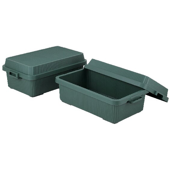 スタックアップコンテナー 2個組(グリーン)