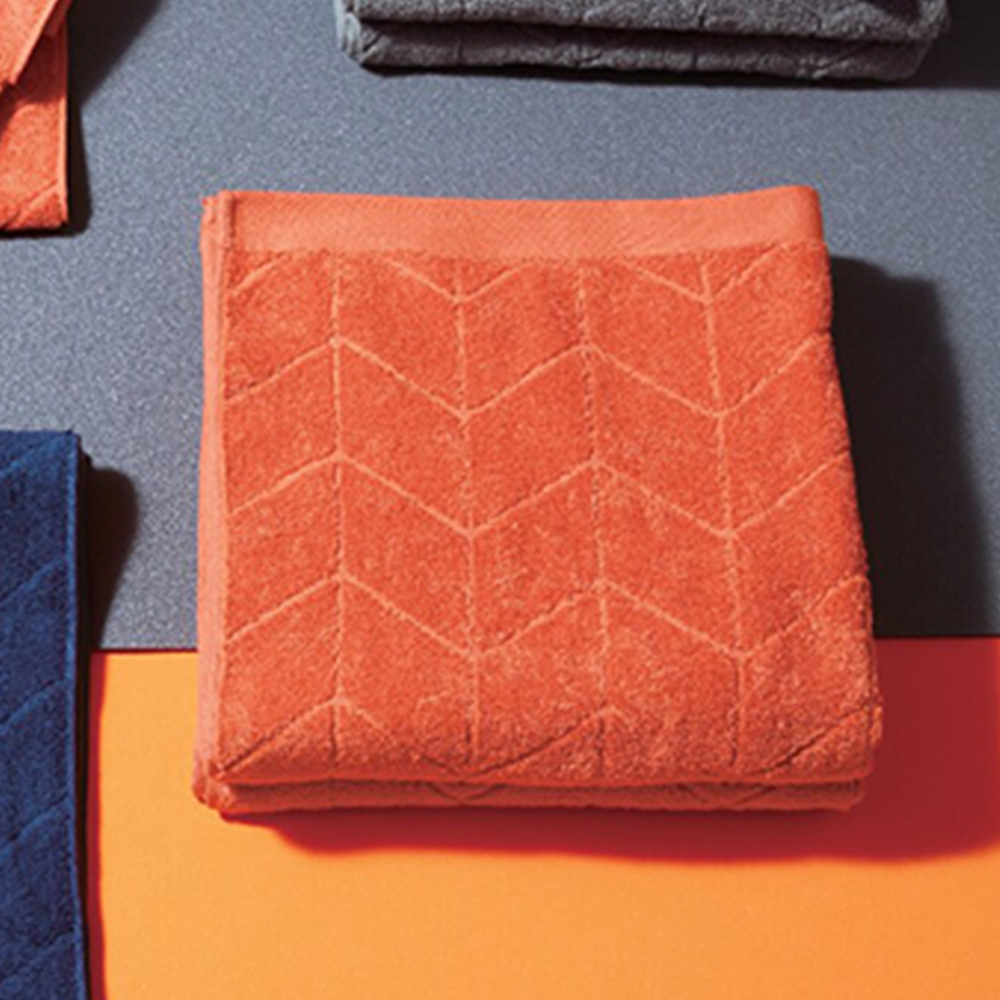 フェルガナコットン 今治タオルセット(オレンジ)