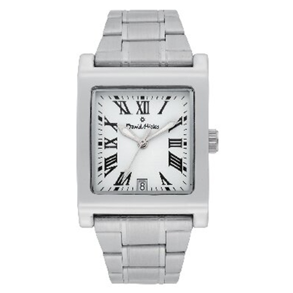 デービッド・ヒックス スクエア メンズウオッチ