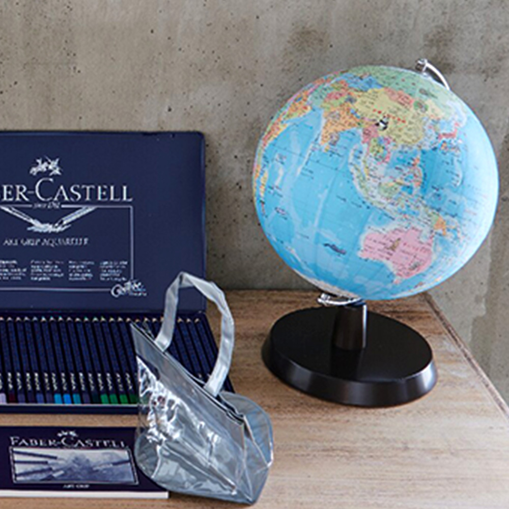 絵入りひらがな地球儀