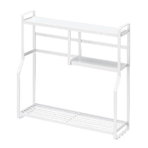 コンロサイドラック (ホワイト)