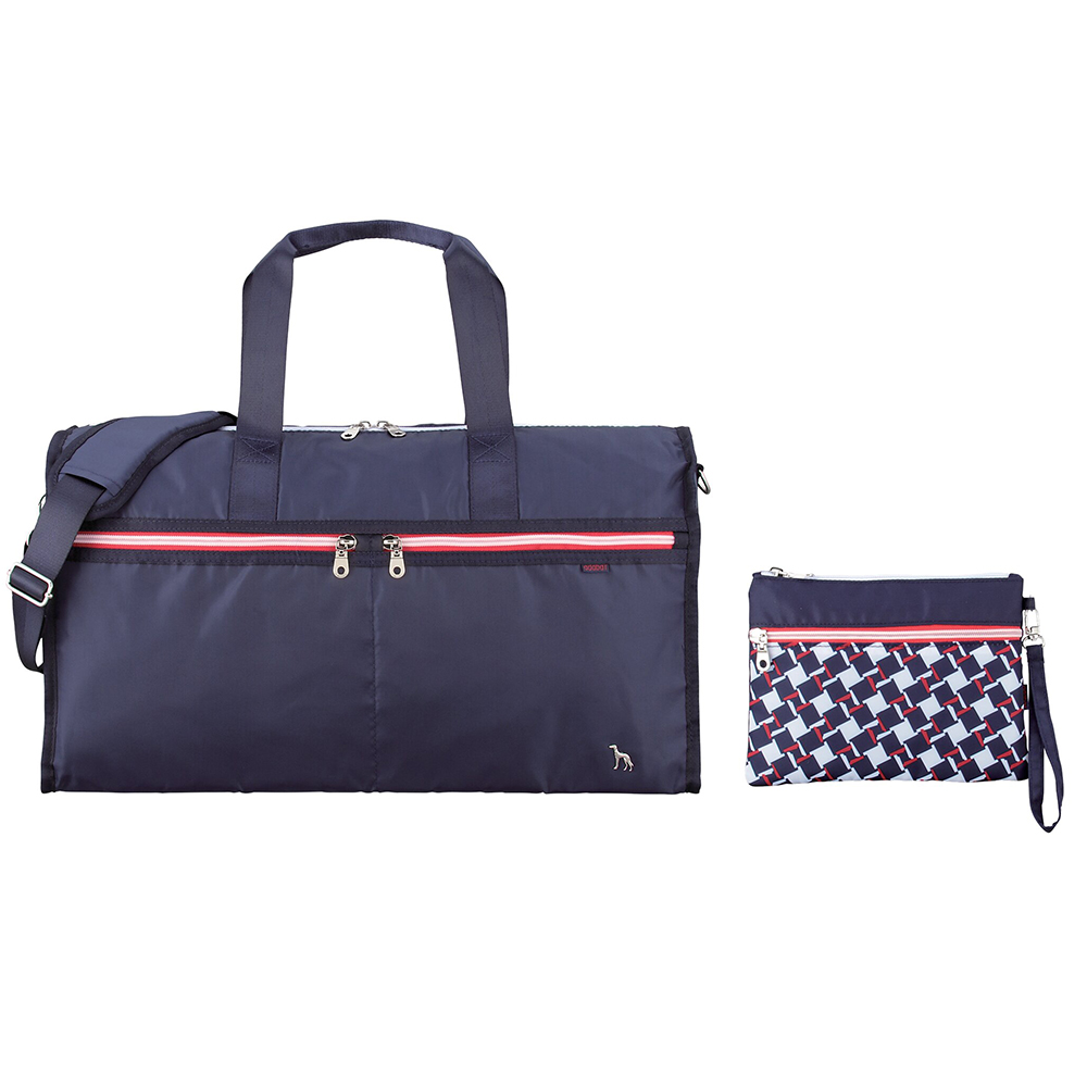 アダバット ボストンバッグ・ポーチ(ネイビー)