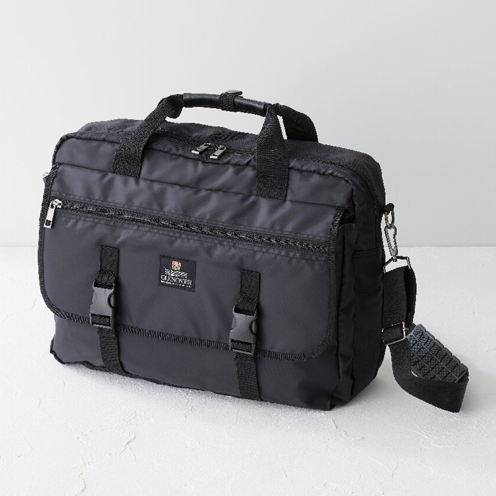グレンオーバー 3WAYブリーフバッグ(ブラック)
