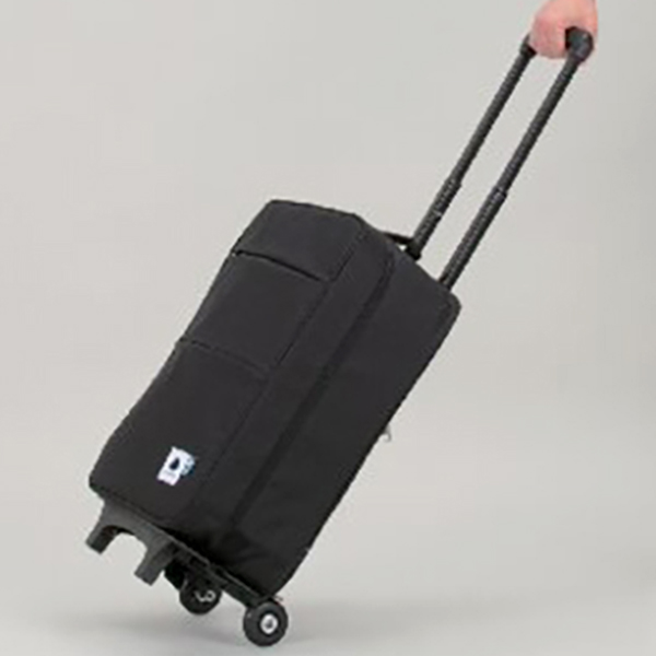 スカンジナビアンフォレスト 折り畳みキャリーバッグ・トートバッグセット(ブラック)