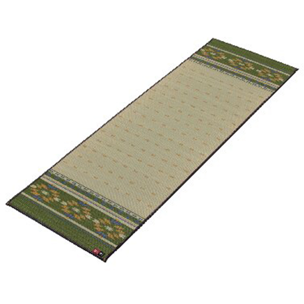 デニム生地ヨガマット(グリーン)