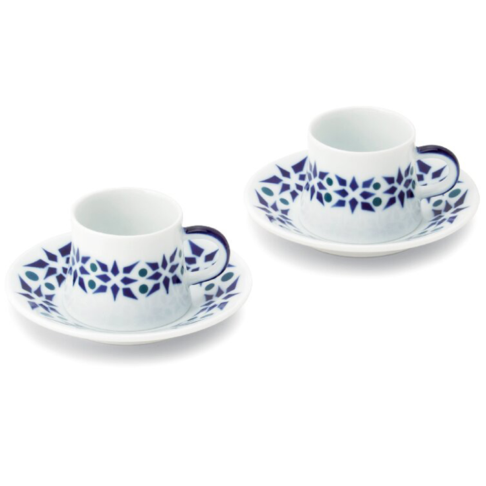 サルガデロス ペアデミタスカップ・ソーサー(L/1)