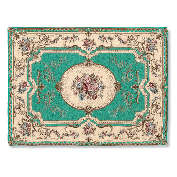 ゴブラン織マット(グリーン)
