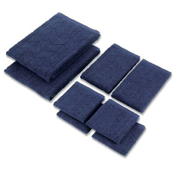 フェルガナコットン今治タオルセット(ネイビー)