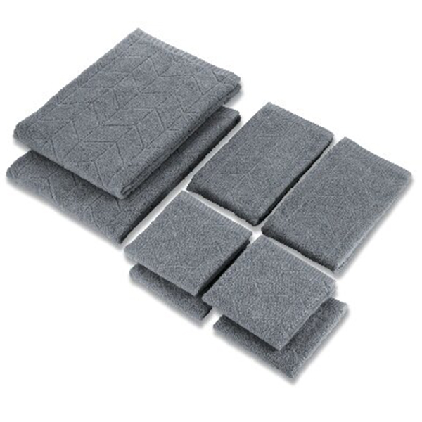 フェルガナコットン今治タオルセット(グレー)