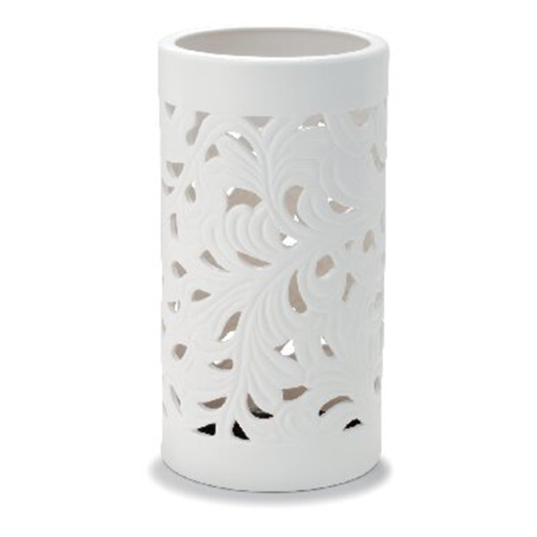 陶器傘立て(ホワイト)