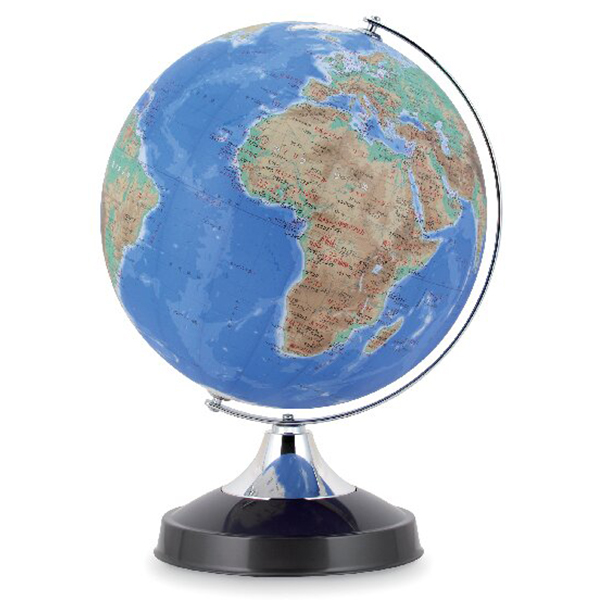 地球儀 地勢図タイプ