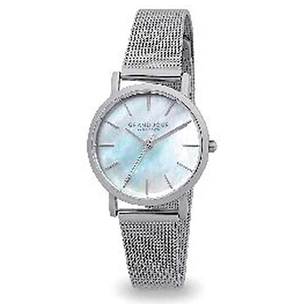 グランジュール白蝶貝ダイヤルウオッチ(シルバー色)