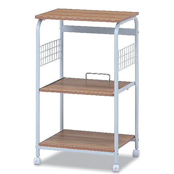 レンジワゴン(ホワイト/ナチュラル)