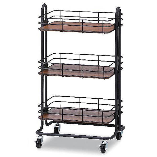 キッチンワゴン ビクター(ブラック)